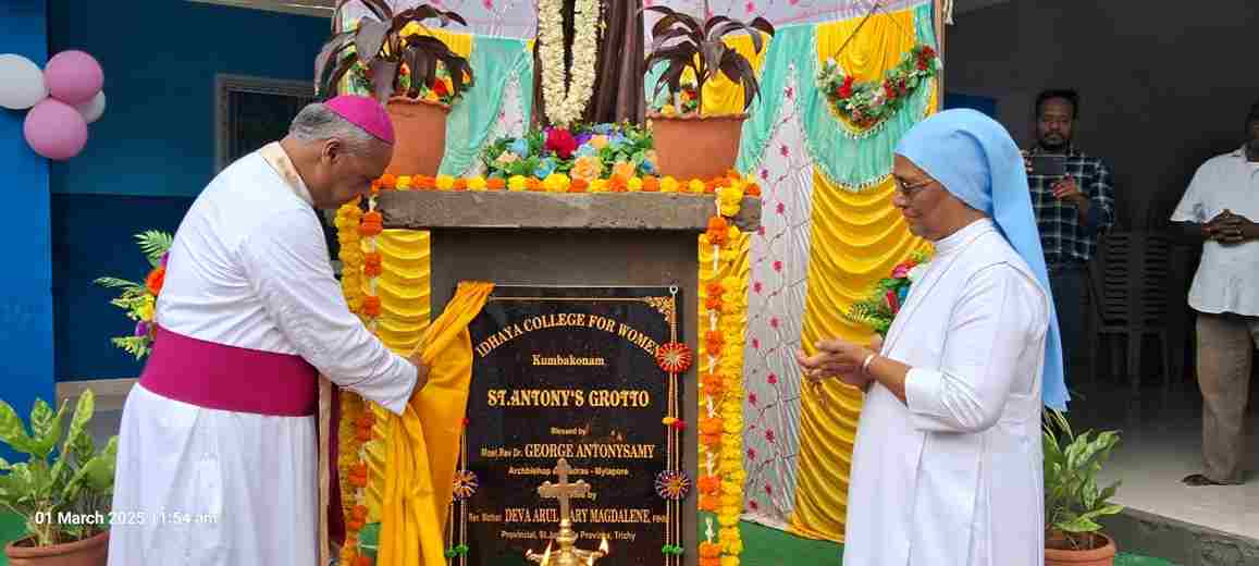 Idhaya College New building Blessing, Kumbakonam